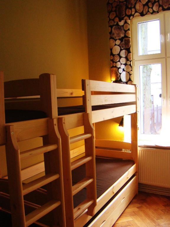 Hostelik Wiktorianski Łódź Buitenkant foto